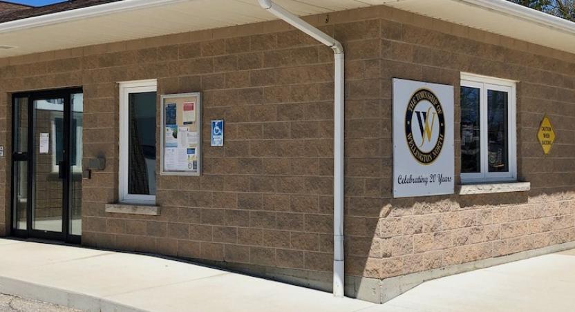 exterior of county office
