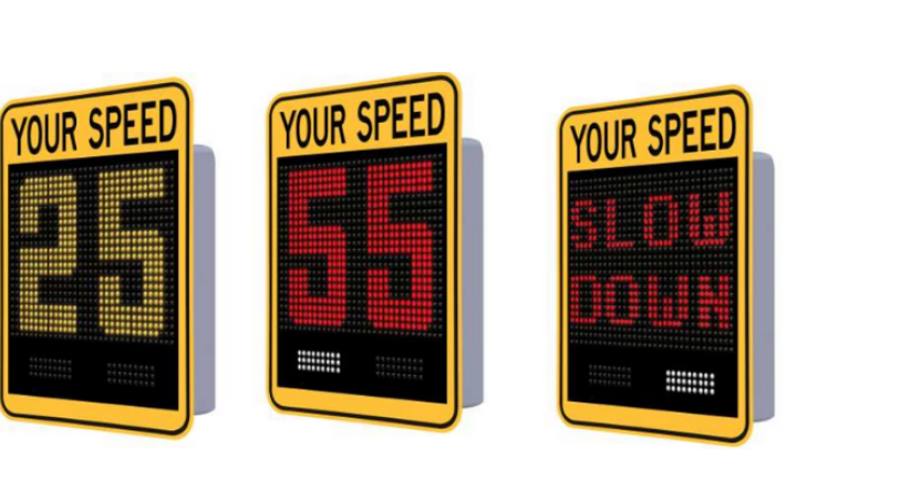 speed radar signs